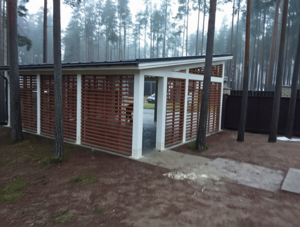 Навес односкатный СОКОЛ