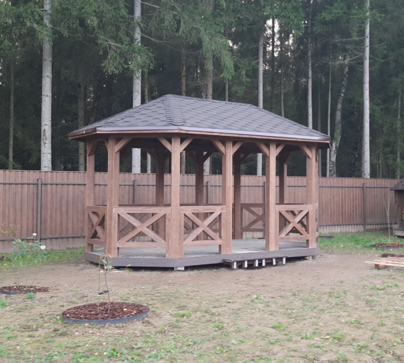 Овальная беседка ВЕЛЛА