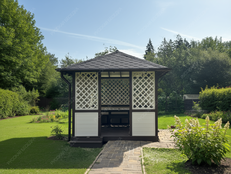 Прямоугольная беседка ШАТЕР 2