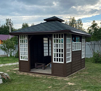 Квадратная беседка АРНИКА