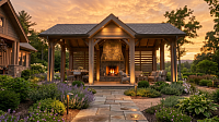 Прямоугольная беседка Эдельвейс