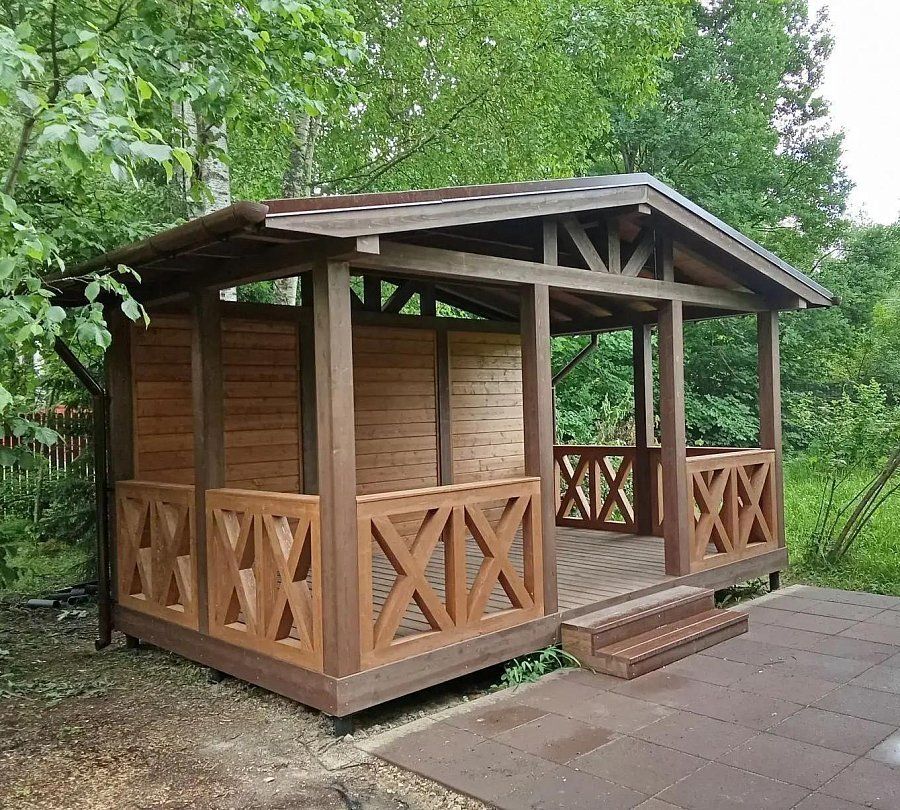 Прямоугольная беседка НАКАНО 3х5