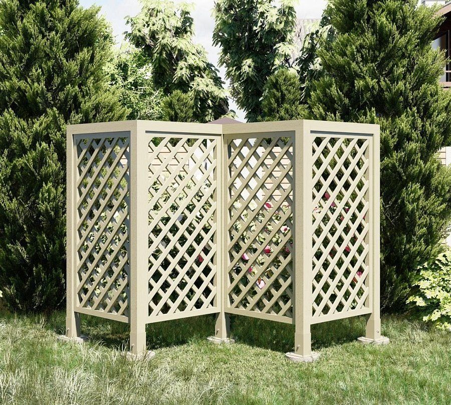 Деревянная шпалера Желябино