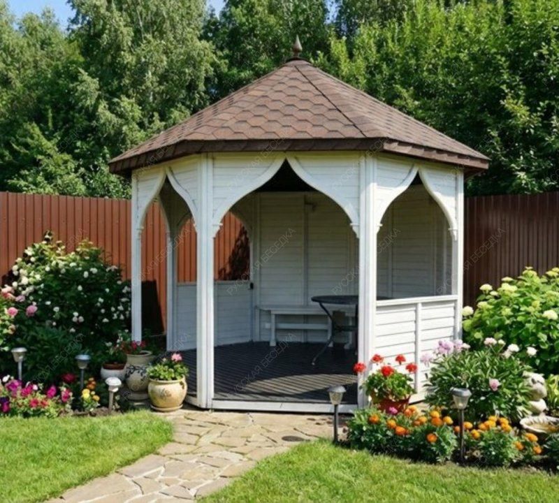 Восьмигранная беседка Люксембург