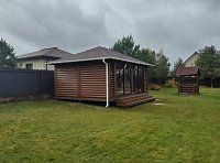 Закрытая беседка Балтика 4,5х6