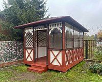 Прямоугольная беседка Малая Калифорния Лайт