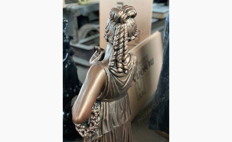 Скульптура девушки Муза (бронза)