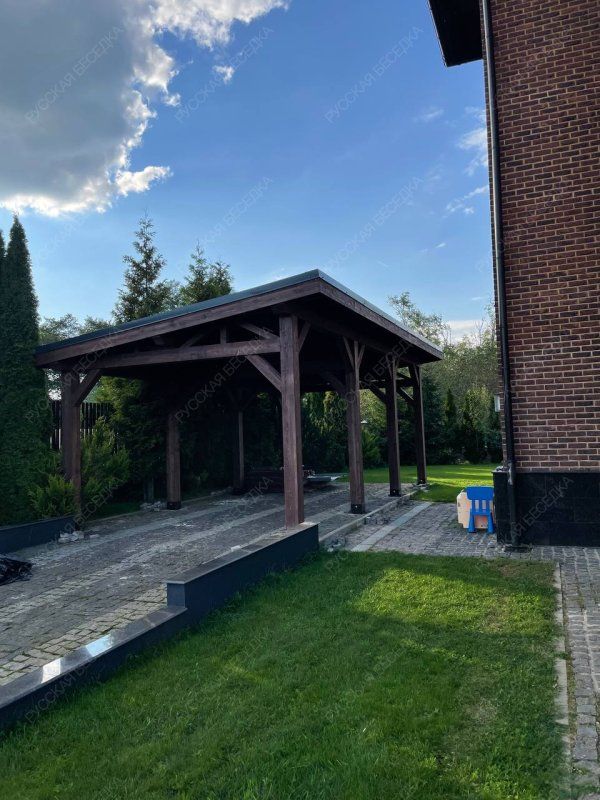 Навес односкатный ЭДЭН