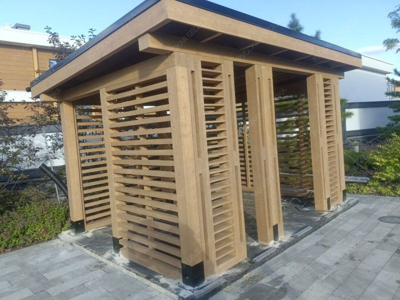 Прямоугольная беседка ЛИЛИЯ