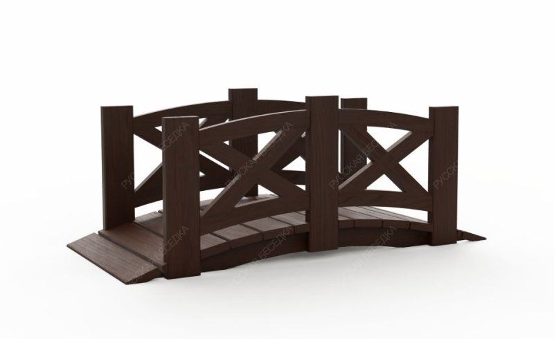 Декоративный мостик Лебедево