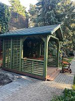 Прямоугольная беседка ЛОЗА