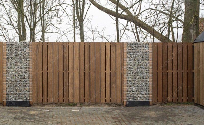 Забор №13 - шахматный прямой