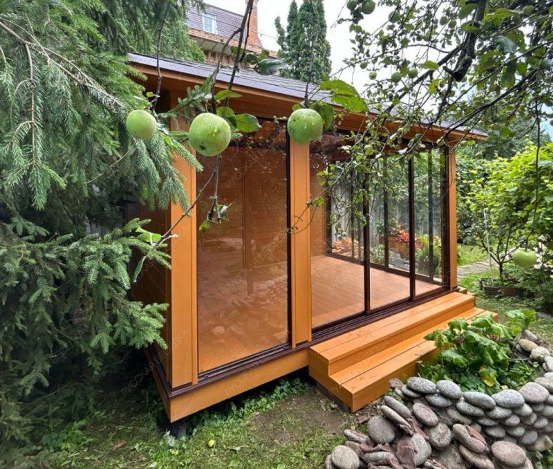 Застекленная беседка АННЭТ 2