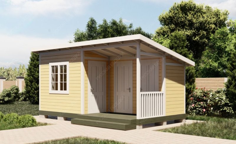 Бытовка деревянная Булгаково