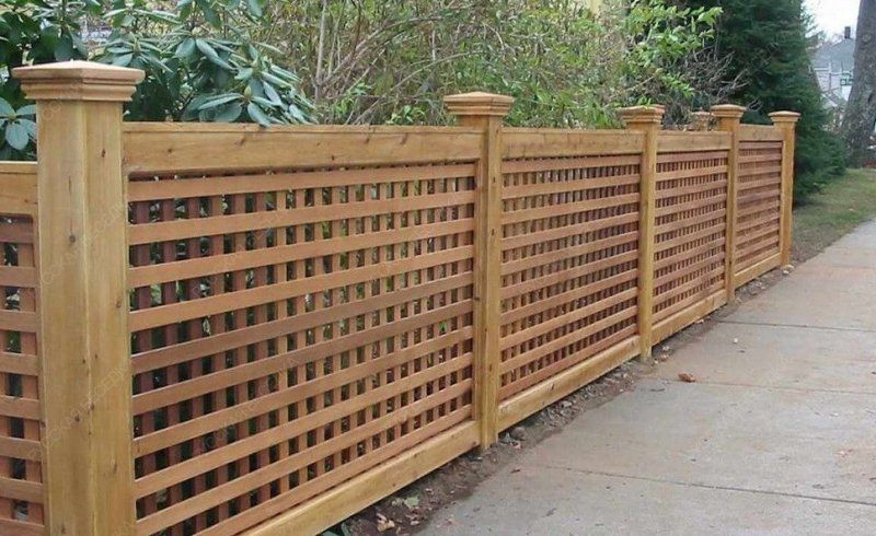 Забор №49 - прямая решётка