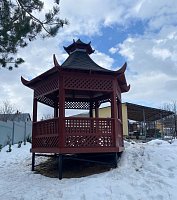 Шестигранная беседка Акита