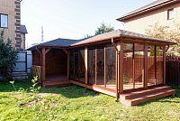 Застекленная беседка ГРЕЙС