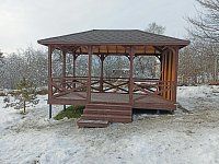 Прямоугольная беседка АЛЬТАНА