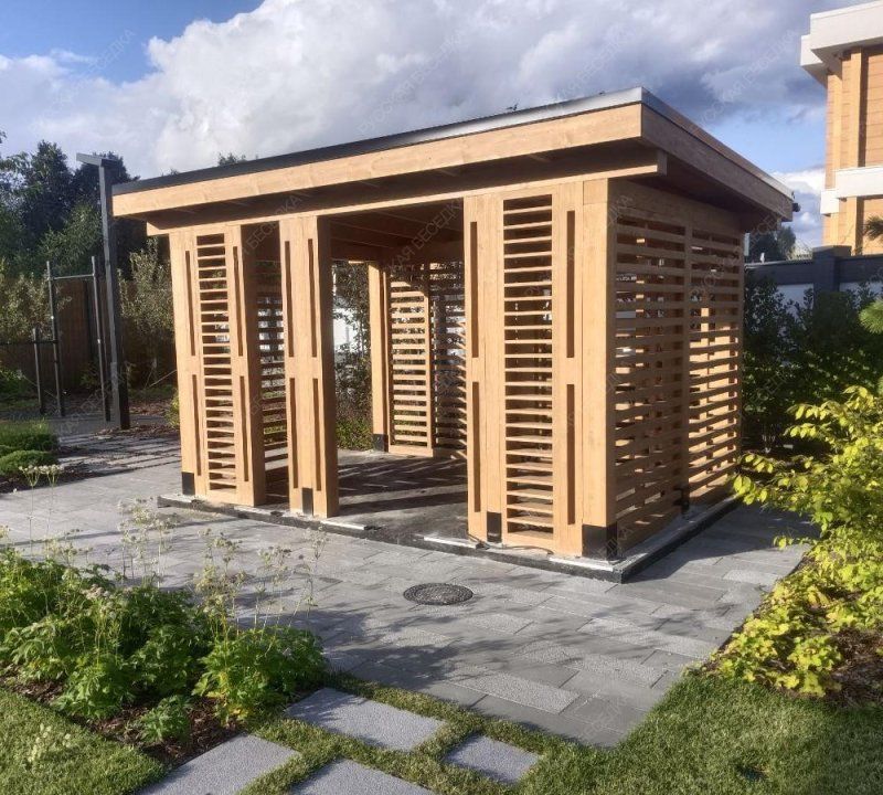 Прямоугольная беседка ЛИЛИЯ