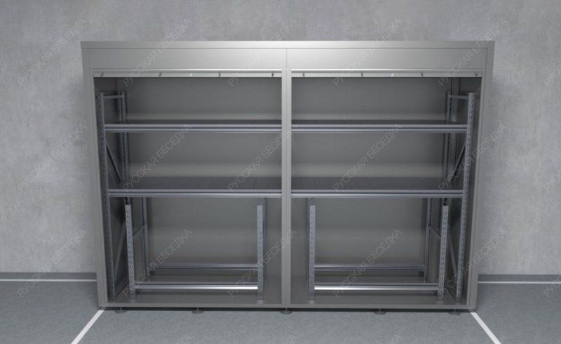 Роллетный шкаф в гараж